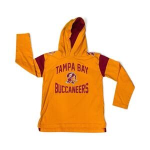 New NFL- Tampa Bay Buccaneers Youth Pullover Hoodie Kids Medium 10/12 -Football